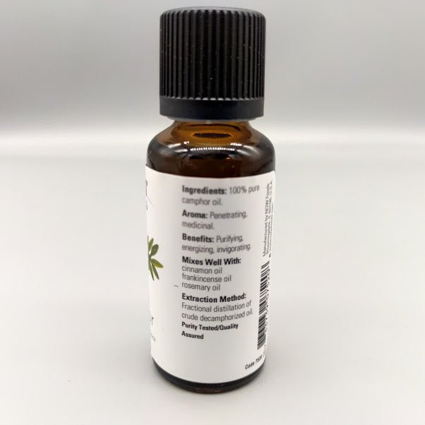 Aceite esencial de Alcanfor Camphor Oil 100% Pure 1 Oz (foto de archivo)