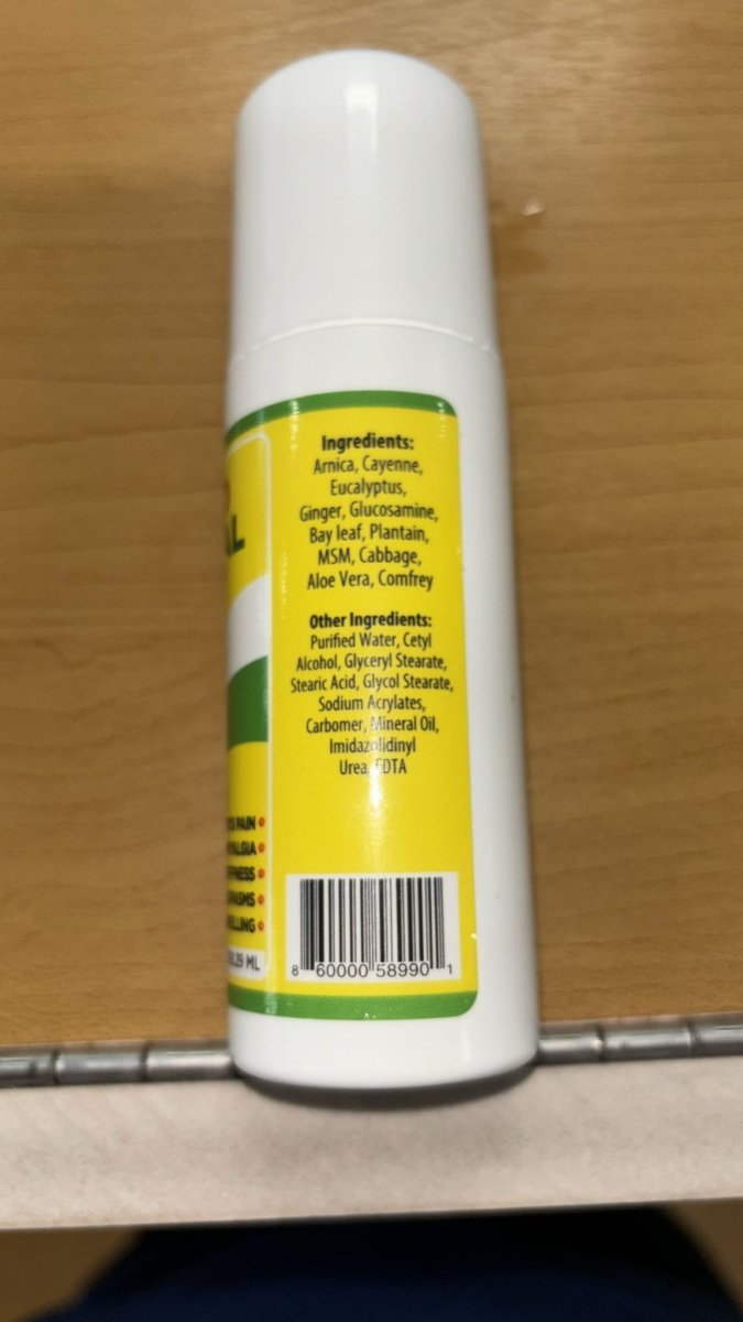 Alivio Natural Pain Relief Roll - On, 4 oz (118.29 ml)