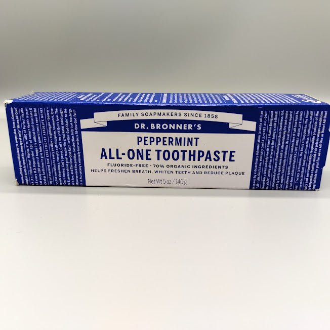 All-One Toothpaste Peppermint 5OZ de Dr. Bronners