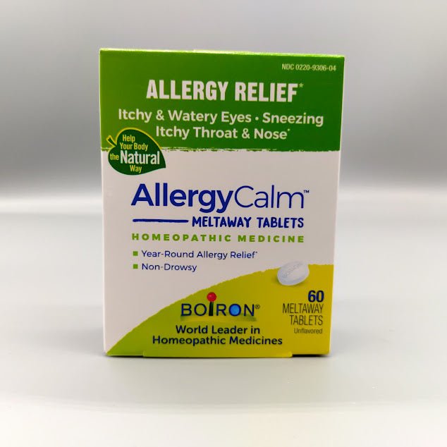 AllergyCalm 60 Tabletas para Alergia y Estornudos PR de Boiron (foto de archivo)