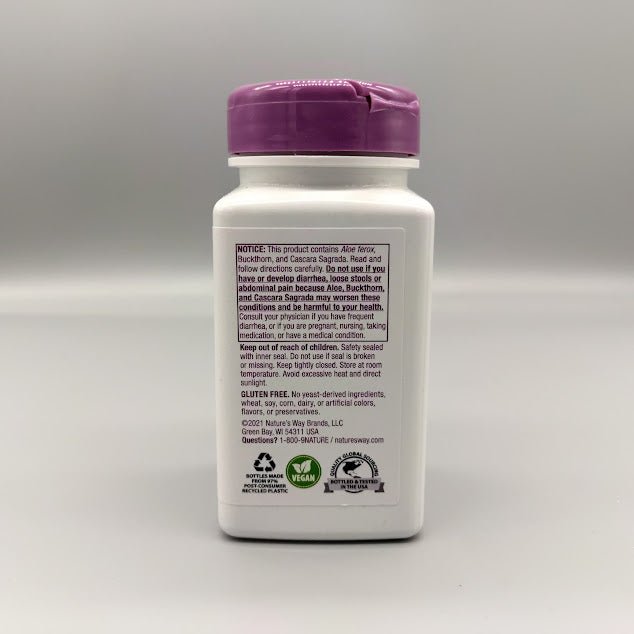 AloeMaxLax - 100 Veggie Capsules (foto de archivo)