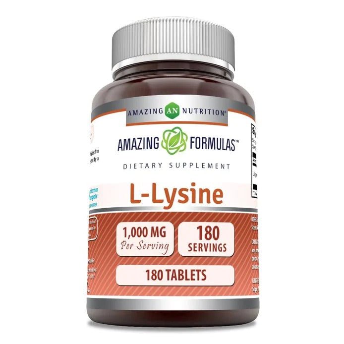 Amazing Formulas L-Lysine 1000 mg 180 tab vegi