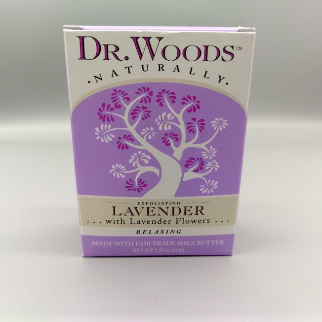 Bar Soap Lavender with Org Flowers 5.25 OZ de Dr. Woods (foto de archivo)
