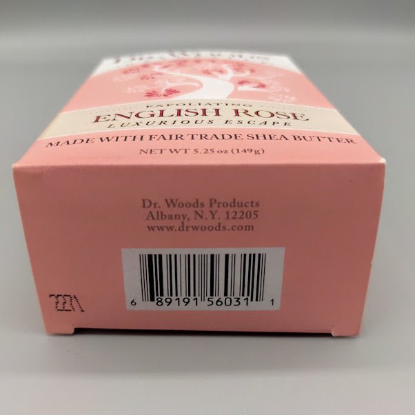 Bar Soap Skin Lightening Rose 5.25 OZ de Dr. Woods — detalle (foto de archivo)