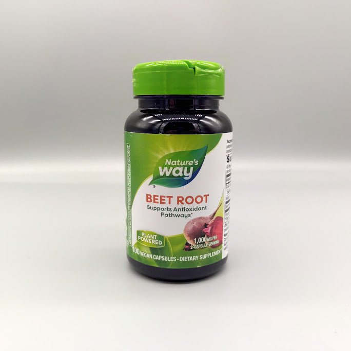 Beet Root - 1000mg - 100 Vegan Capsules - Nature's Way
