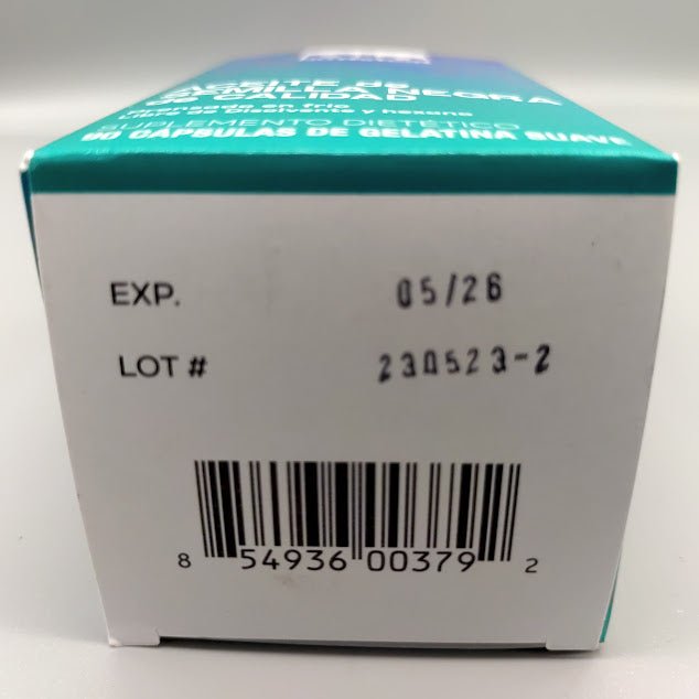 Bio Nutrition aceite de semilla negra 1000 mg 90 softgels prensado en frío — detalle del producto