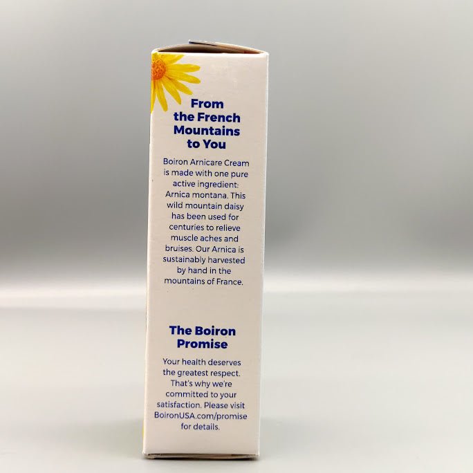 Boiron Arnicare Arnica Cream 1.33oz — vista lateral
