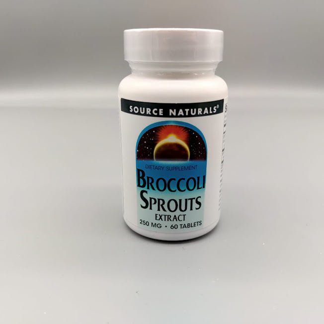 Broccoli Sprouts Extract, Tablets, 60 ea de Source Naturals