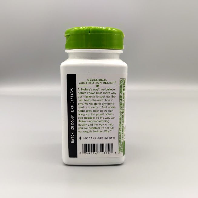 Alivio Digestivo Natural con Cáscara Sagrada 270 mg — vista lateral