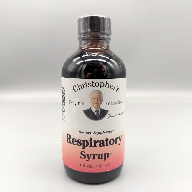 Cleanse Syrup Respiratory Relief 4 Oz - Alivia síntomas respiratorios de Christophers Orig