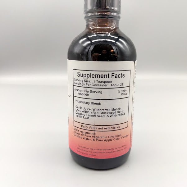 Cleanse Syrup Respiratory Relief 4 Oz - Alivia síntomas respiratorios de Christophers Orig — etiqueta del producto