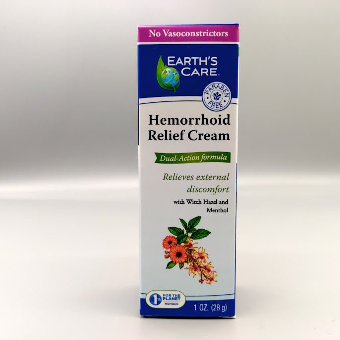 Crema para Hemorroides - Hemorrhoid Relief Cream 1 Oz de Earths Care