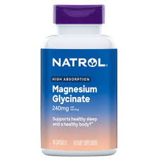 Natrol Magnesium Glycinate 60 cápsulas