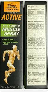 Tiger Balm Active Muscle Spray 2.53 oz
