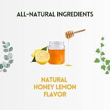 Sugar Free Cough Drops Sabor Miel Limón – 25 pastillas de Herbion Naturals — vista posterior