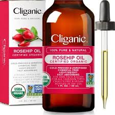 Cliganic Rosehip Oil Organic 1 oz