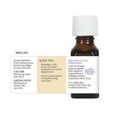 Essential Oil Helichrysum in Jojoba Oil 0.5 oz de Aura Cacia — vista posterior del envase