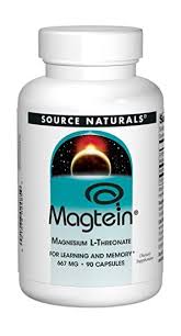 Source Naturals Magtein magnesio L-treonato 667 mg 90 cápsulas para memoria