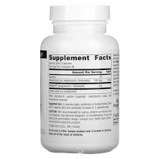 Source Naturals Magtein magnesio L-treonato 667 mg 90 cápsulas para memoria — etiqueta con los ingredientes