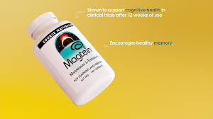 Source Naturals Magtein magnesio L-treonato 667 mg 90 cápsulas para memoria — vista posterior del envase