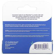 LIFE-FLO MigraZap Magnesium Roll-on 7ml en Puerto Rico — vista lateral