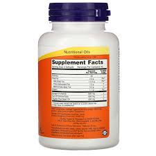Super Omega 3-6-9 1200 mg – 90 Softgels en Puerto Rico de Now Real Foods — etiqueta con los ingredientes