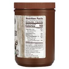 Cocoa Powder Pure Organic 12 oz de Now Real Foods — etiqueta del producto