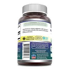 Alpha Lipoic Acid 600 mg 60 cápsulas de Amazing Nutrition — etiqueta con los ingredientes