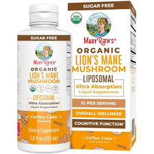 Mary Ruth’s Organic Lion’s Mane Mushroom Liposomal Coffee Cake de Mary Ruth's
