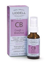 Liddell CB Spray Homeopático para la Tos y Bronquios, 1 oz de Liddell Homeopathic