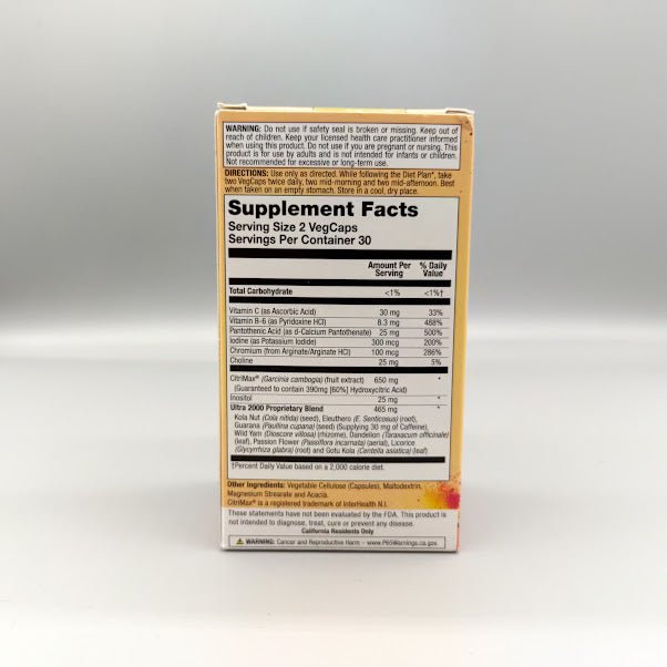 Diet Pep - Ultra 2,000 60 Vegetarian Capsules