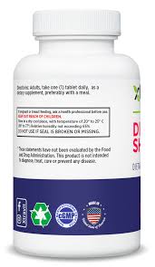 Xtravit Diabetes Shield 60 Caps — etiqueta con los ingredientes