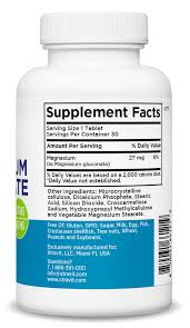 Xtravit Magnesium Gluconate 500 Mg 30 Caps