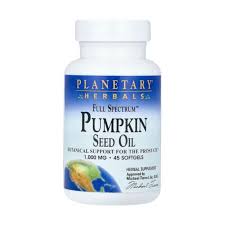 Pumpkin Seed Oil, Full Spectrum 1000 mg 45 Softgel