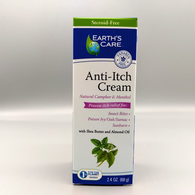 Earth&#39;s Care Anti-Itch Cream - 2.4 oz