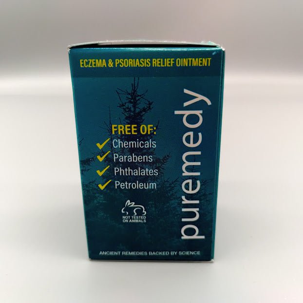 Alivio Eccema y Psoriasis: Pomada Natural en Puerto Rico — vista lateral