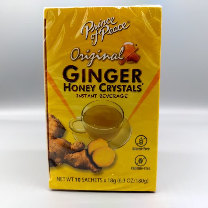 Ginger Honey Crystals 10 Sachets Bags
