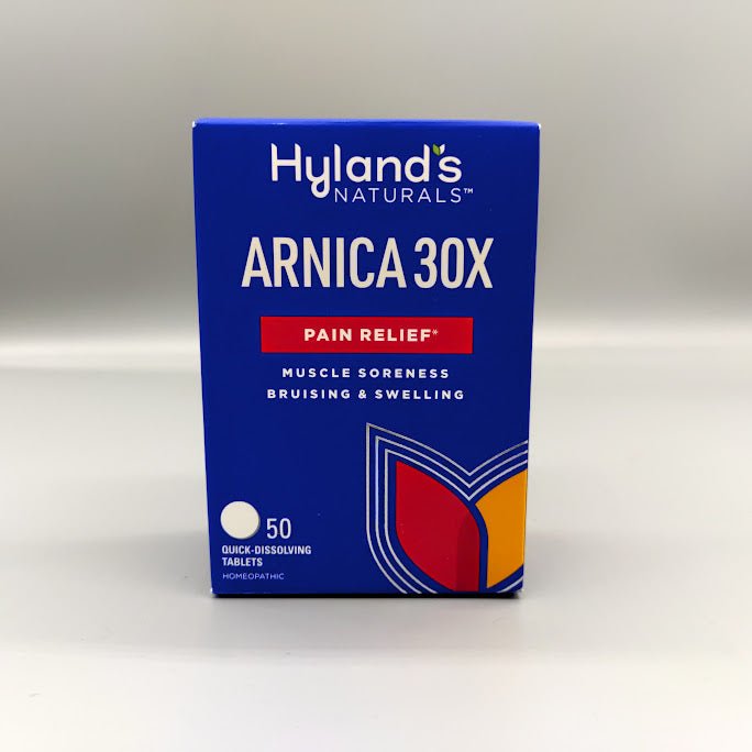Caja de árnica Hyland's 30X con 50 tabletas sublinguales