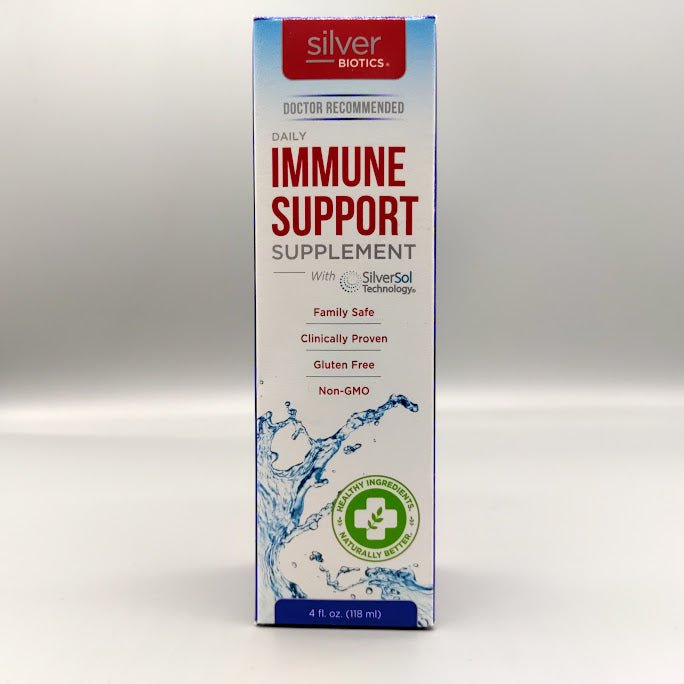 Immune Support - with SilverSol Technology - 4oz de Silver Biotics