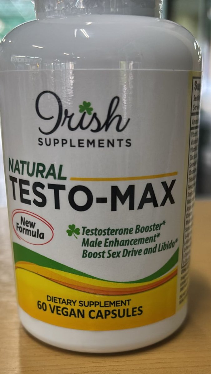 irish supplements Testo Max