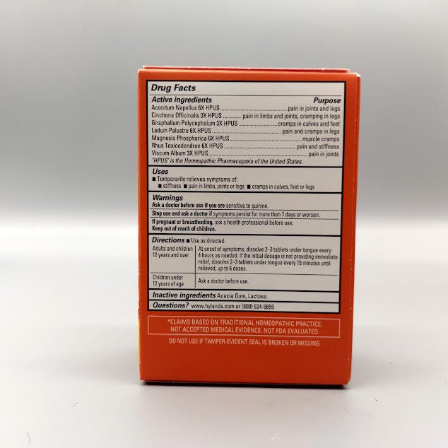 Leg Cramps Tablets 50 Tablets