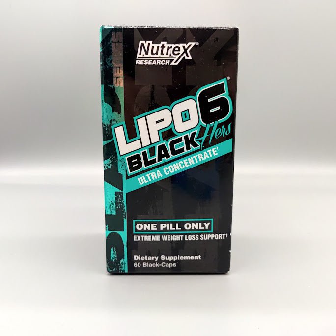 Lipo 6 - Black Hers - Ultra Concentrate - Extreme Weight Loss Support - 60 Black Capsules