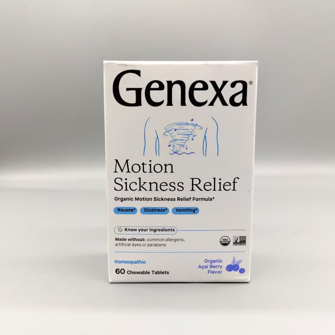 Motion Sickness Relief 60 Tablets
