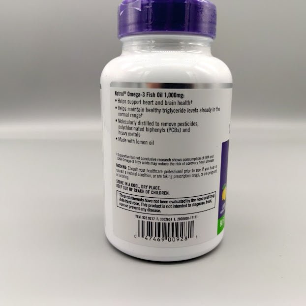 Natrol Omega-3 Fish Oil 1000 mg