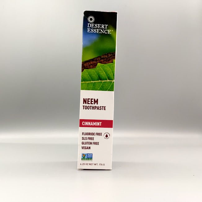 Natural Neem Toothpaste Cinnamint 6.25 ONZAS de Desert Essences