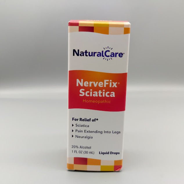 NaturalCare - NerveFix Sciatica - Neuralgia, Homeopatic, Pain Legs - 1 Oz