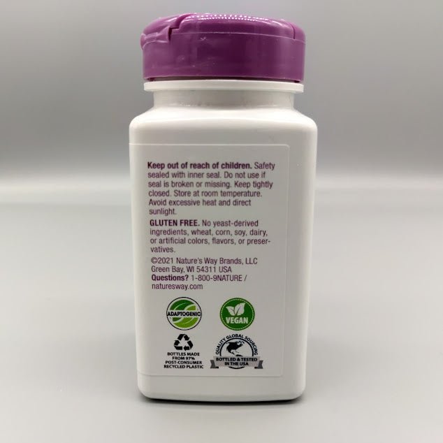 Nature's Way Ashwagandha Standardized, VCaps