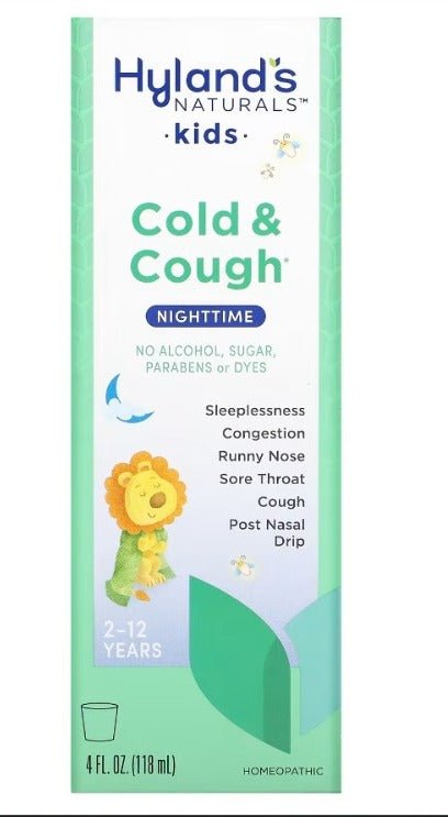 Night Time Cold N Cough 4 Kids 4oz Hyland&#39;s