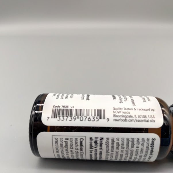 Now Essential Oils - 100% Pure White Thyme - Thymus Vulgaris / Zygis - 1oz — vista lateral
