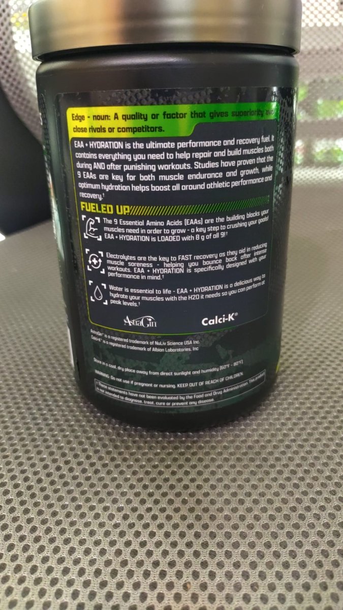 Nutrex Research EAA+ Hydration, Lemon Lime, 390g